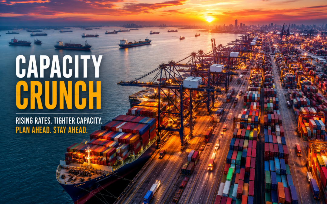 Freight Rates Are Climbing Again: What the 2026 Capacity Crunch Means for Shippers