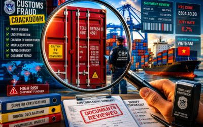 Customs Fraud Crackdown: Why Importers Face More Scrutiny Than Ever